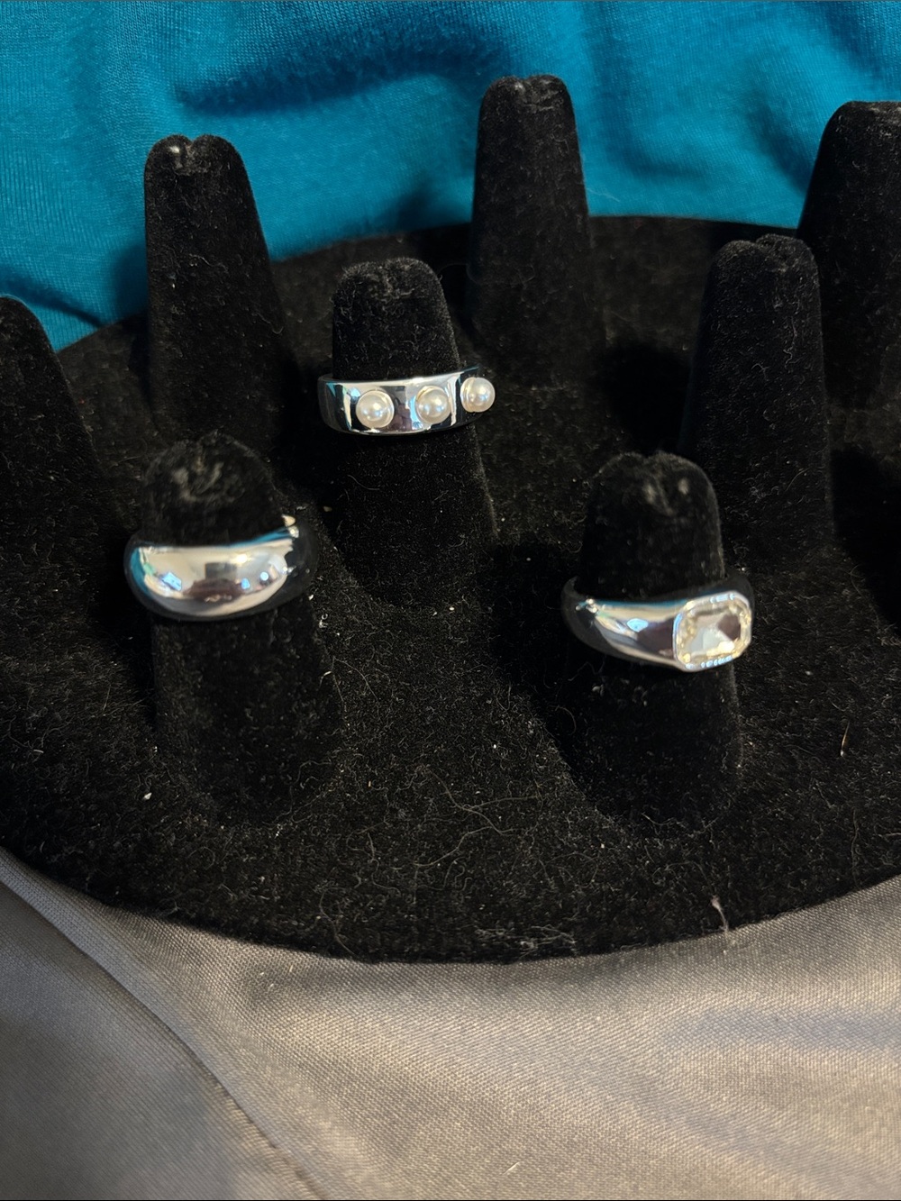 Park Lane “Journey” Stackable Rings Set - Picture 2 of 4